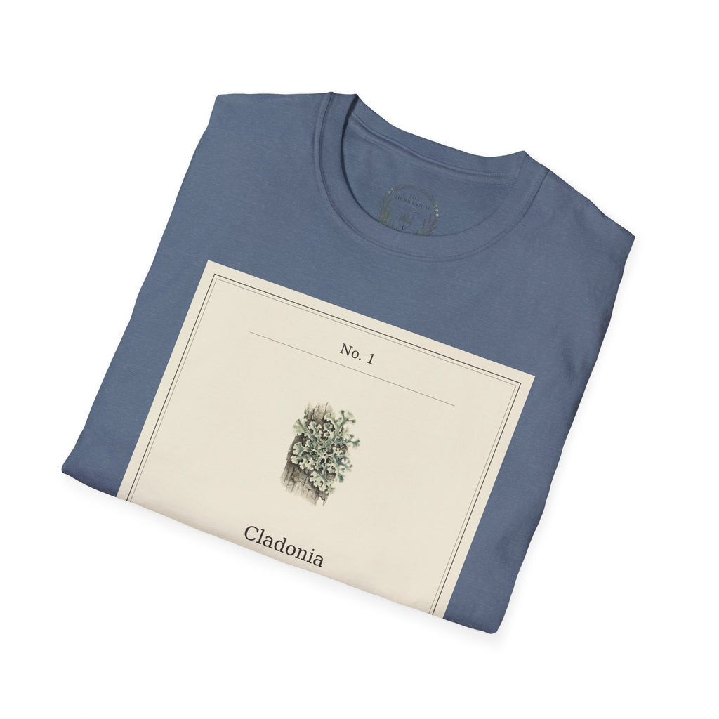The Herbanium Tee - January Lichen