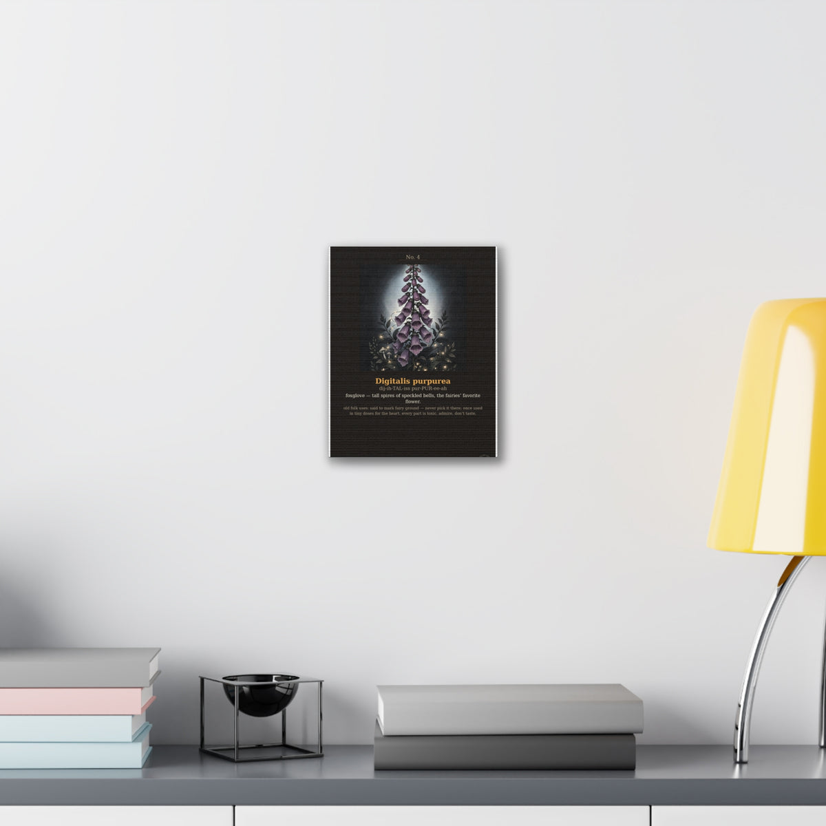 Apothecary of Thorns Canvas - Foxglove No. 4 - product photo 7