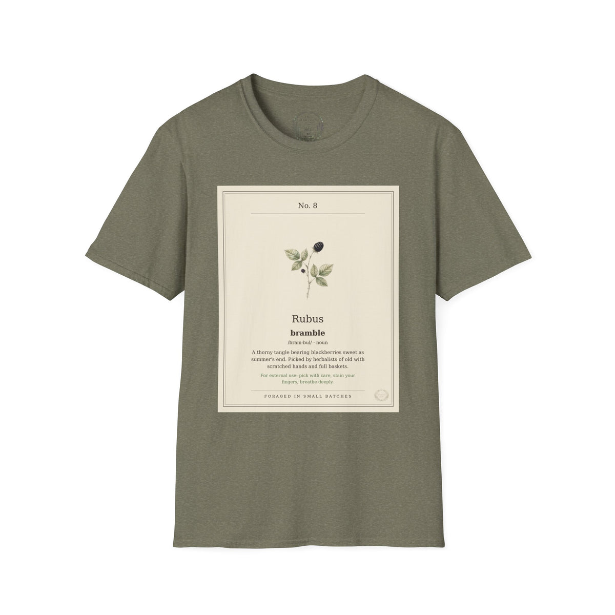 The Herbanium Tee - August Bramble - product photo 5