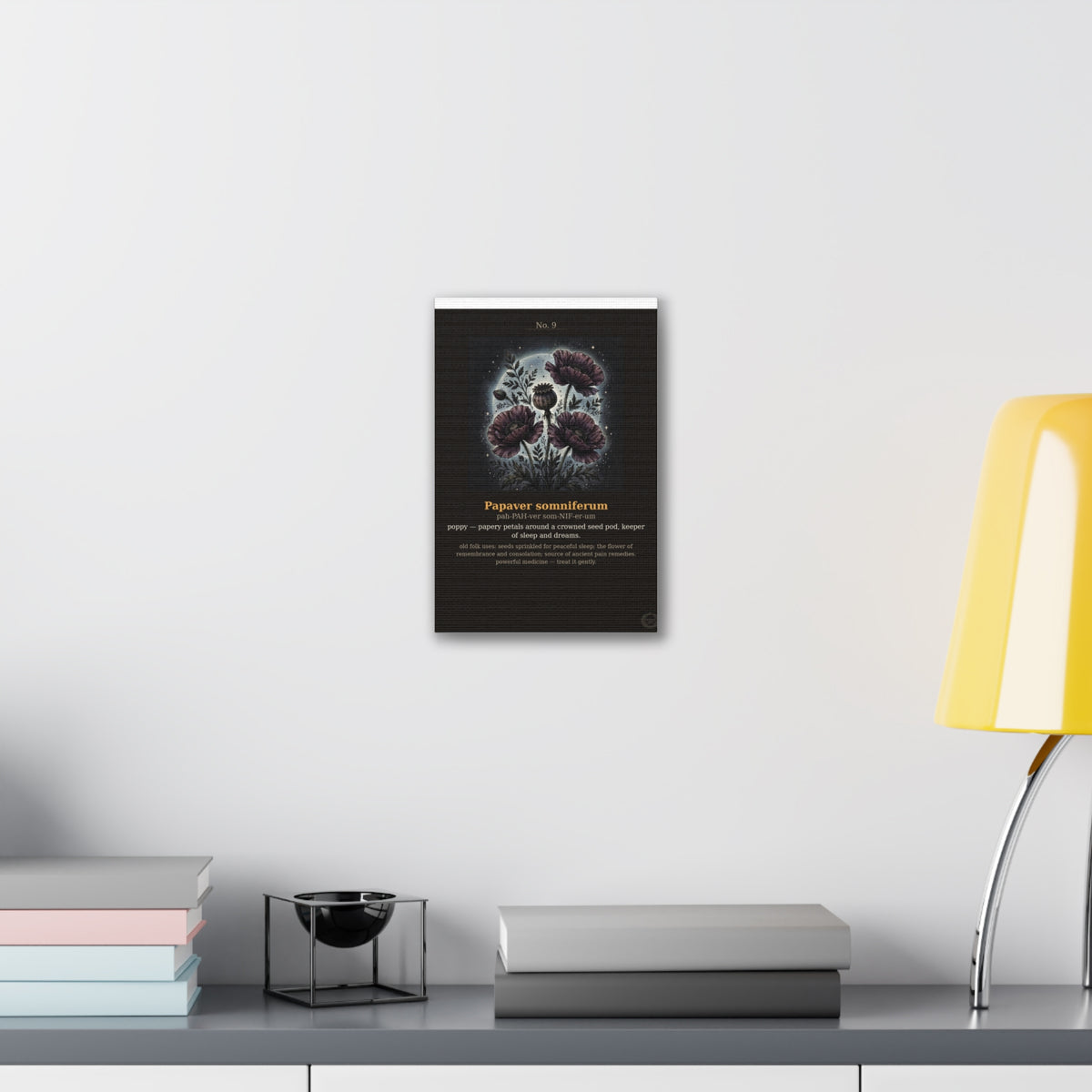 Apothecary of Thorns Canvas - Poppy No. 9 - product photo 10