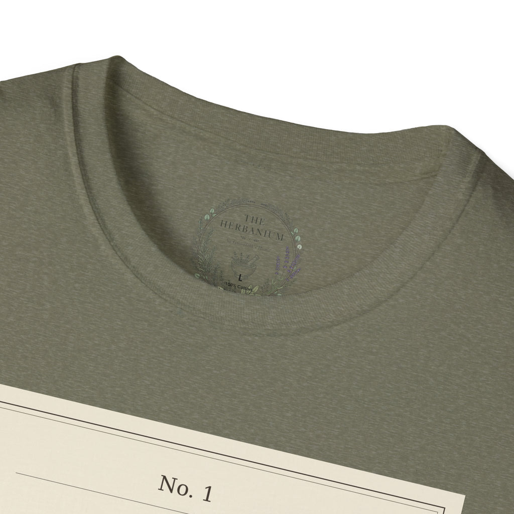 The Herbanium Tee - January Lichen