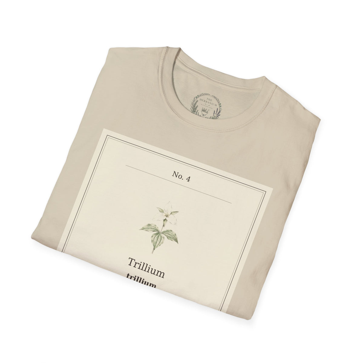 The Herbanium Tee - April Trillium