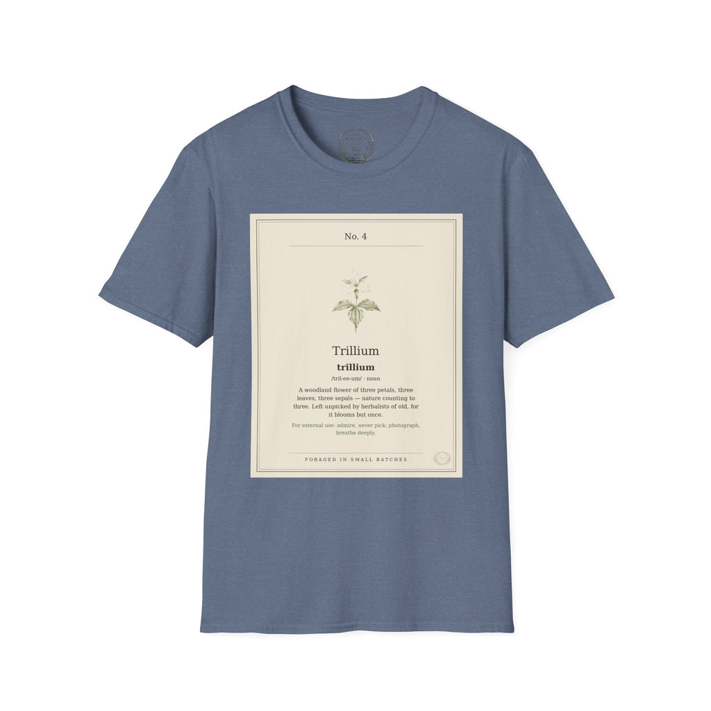 The Herbanium Tee - April Trillium