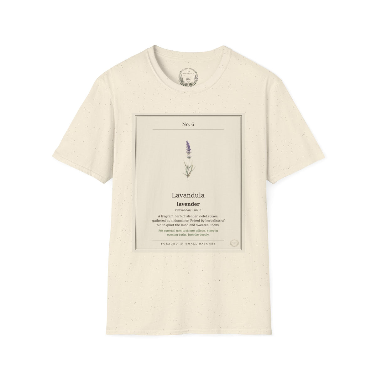 The Herbanium Tee - June Lavender - product photo 5