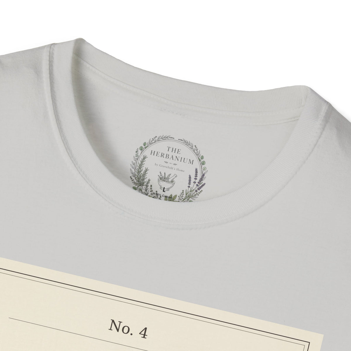 The Herbanium Tee - April Trillium