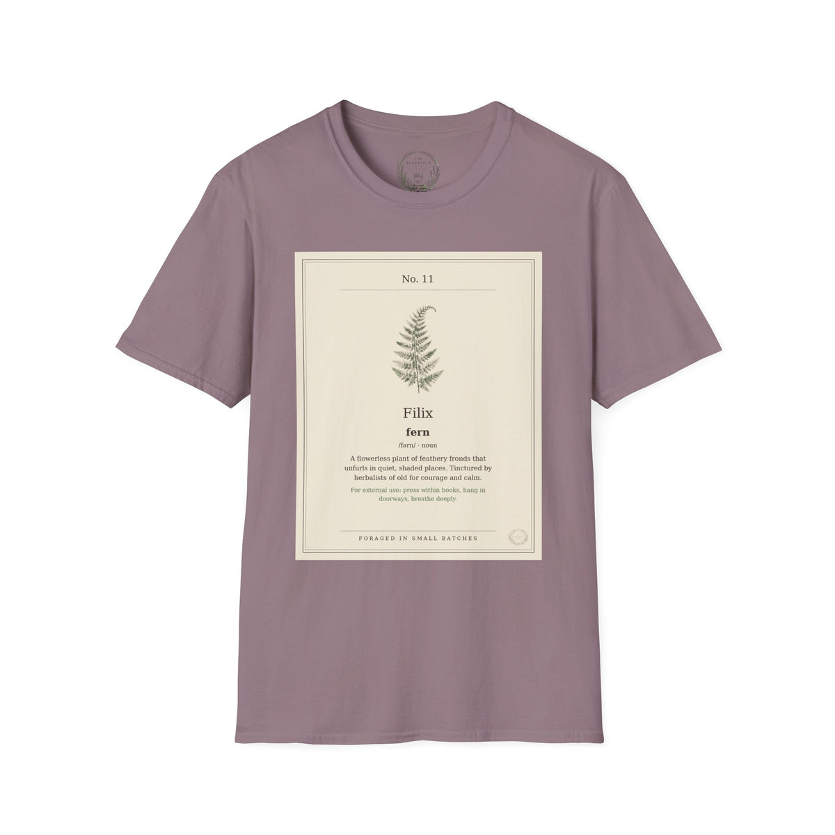 The Herbanium Tee - November Fern