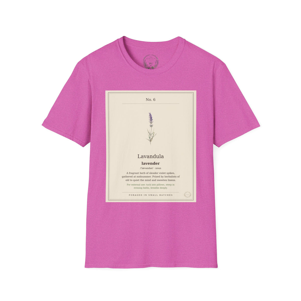 The Herbanium Tee - June Lavender