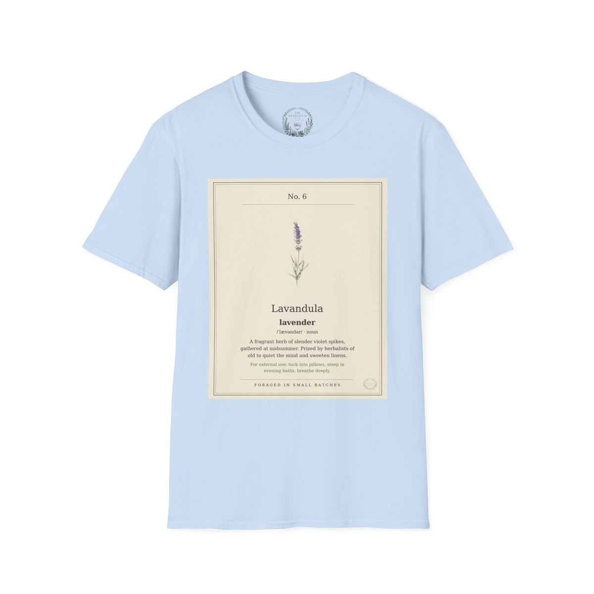 The Herbanium Tee - June Lavender