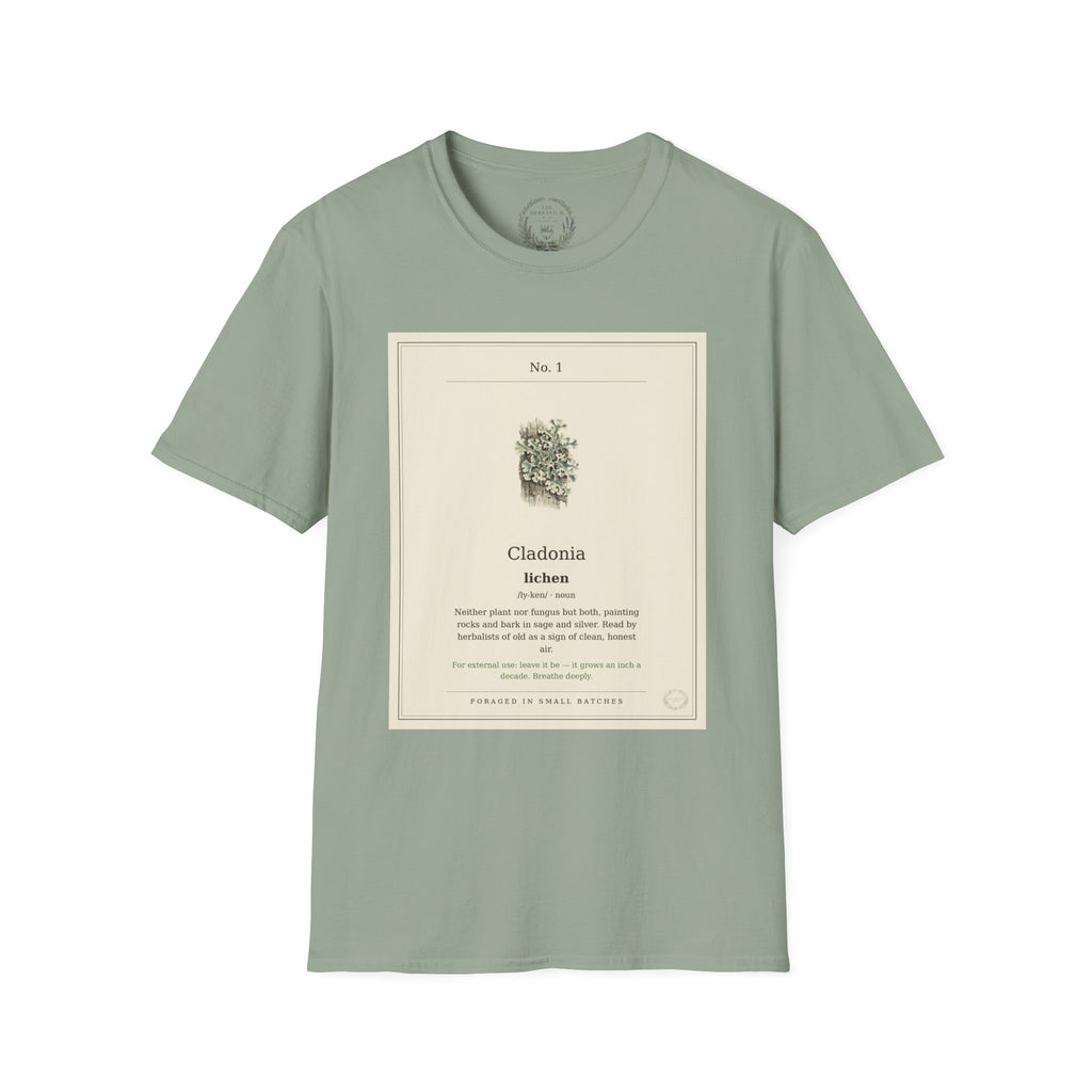 The Herbanium Tee - January Lichen - product photo 6