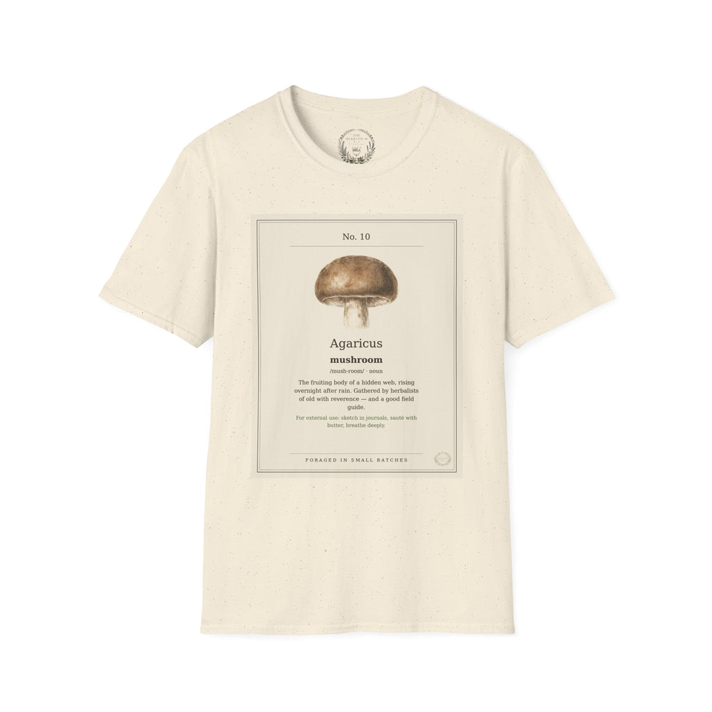 The Herbanium Tee - October Mushroom