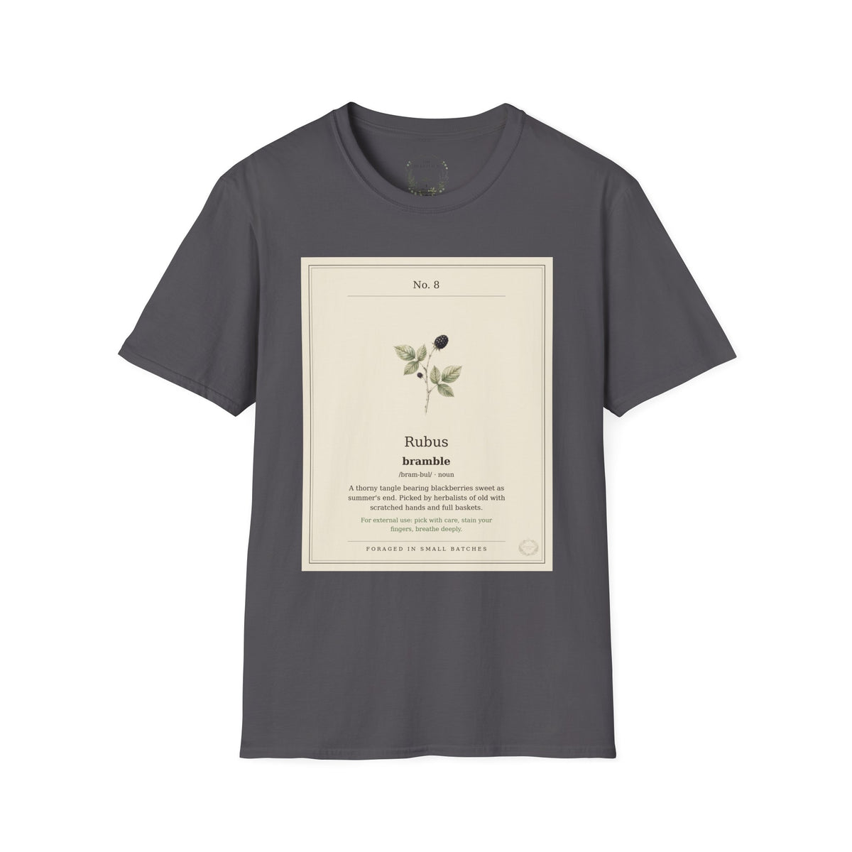 The Herbanium Tee - August Bramble