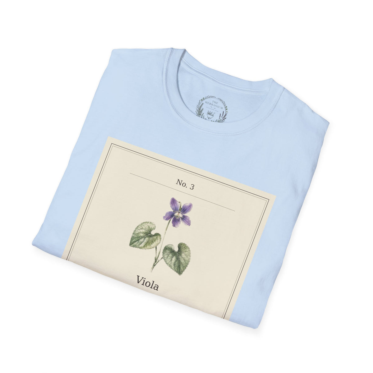The Herbanium Tee - March Wild Violet