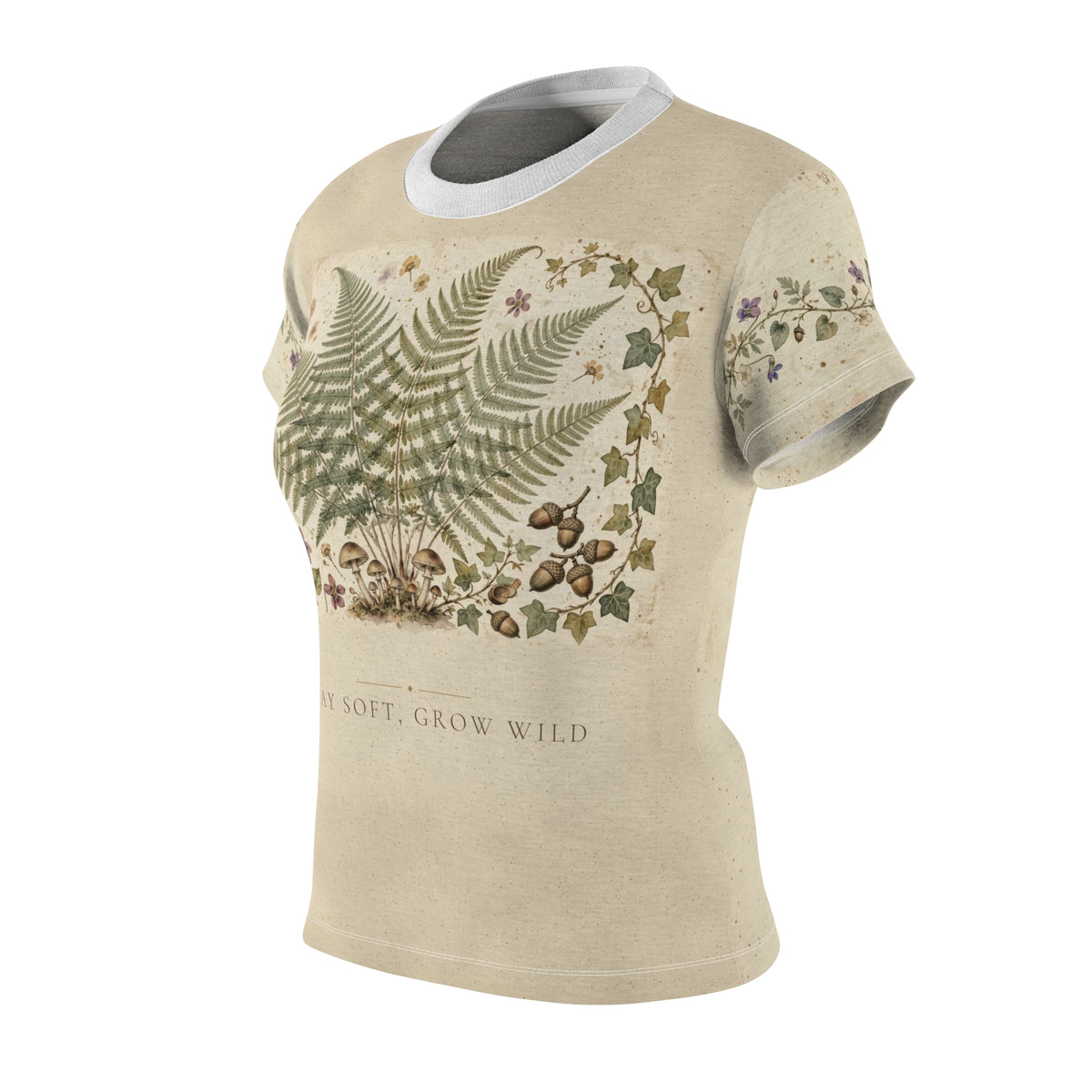 Stay Soft, Grow Wild Botanical Fern Tee