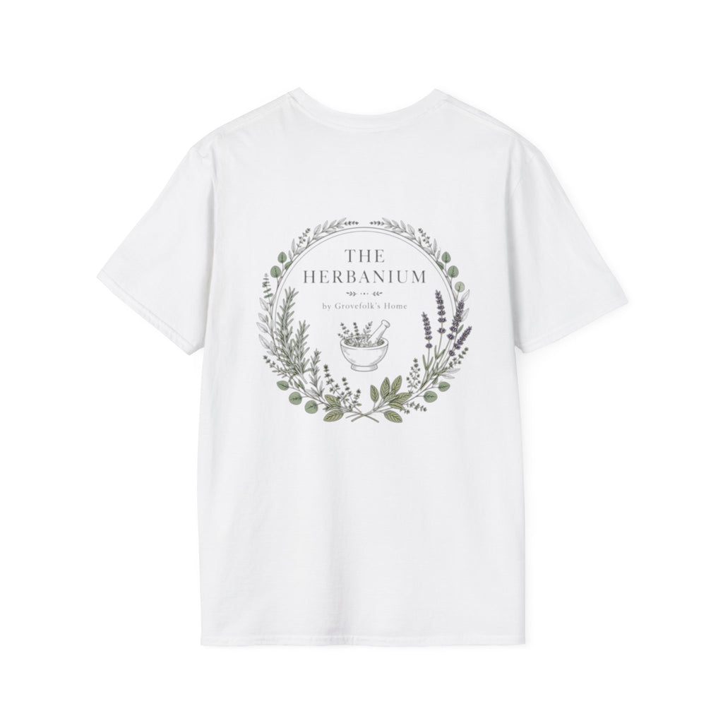 The Herbanium Tee - January Lichen