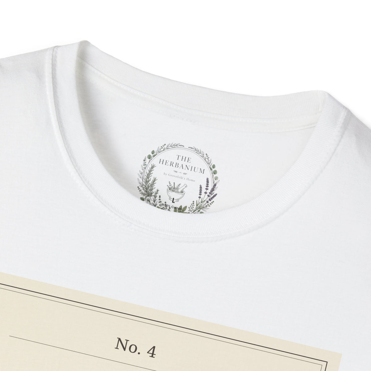 The Herbanium Tee - April Trillium