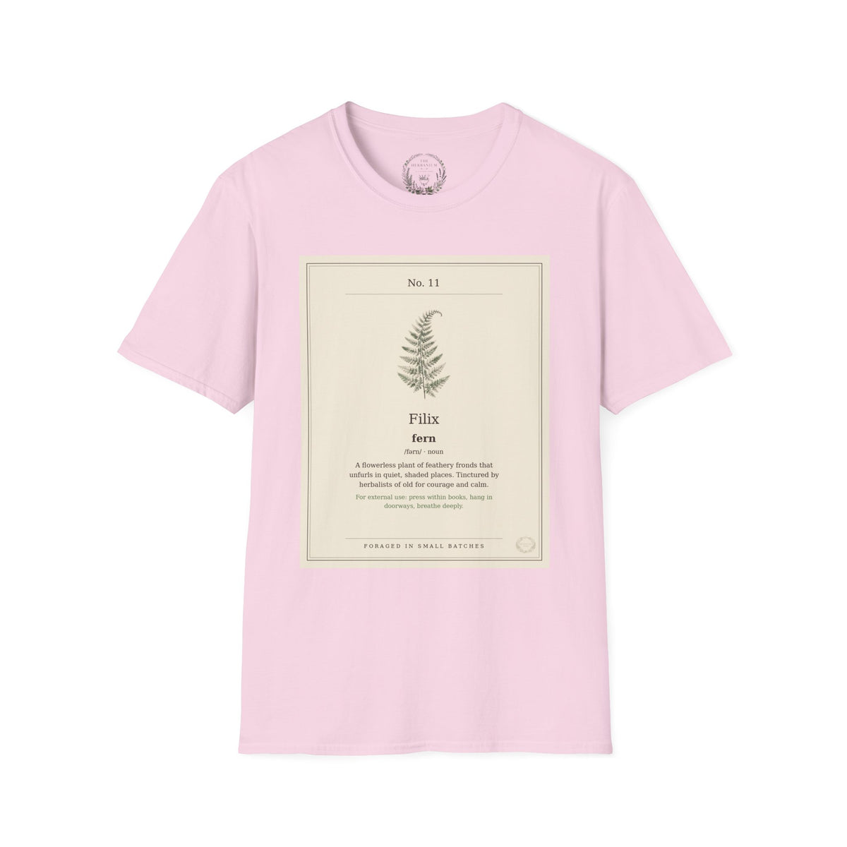 The Herbanium Tee - November Fern
