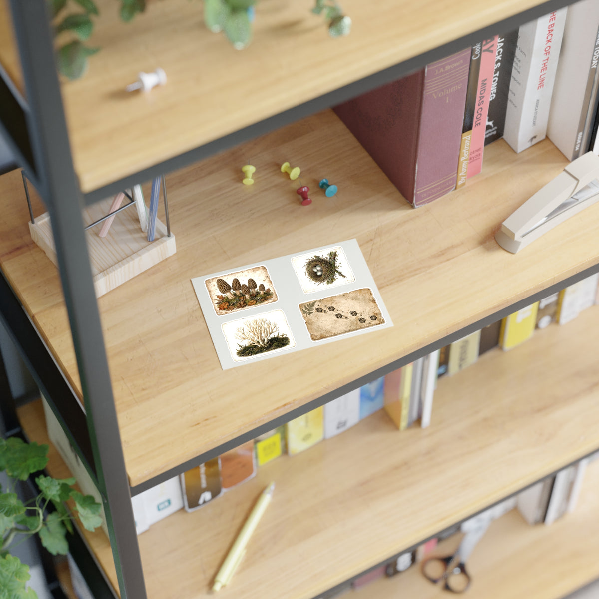 Vintage Field Guide Sticker Sheets - product photo 4