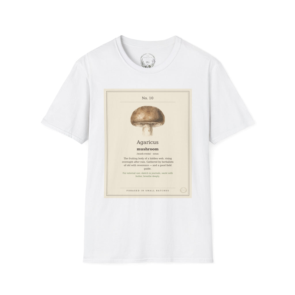 The Herbanium Tee - October Mushroom