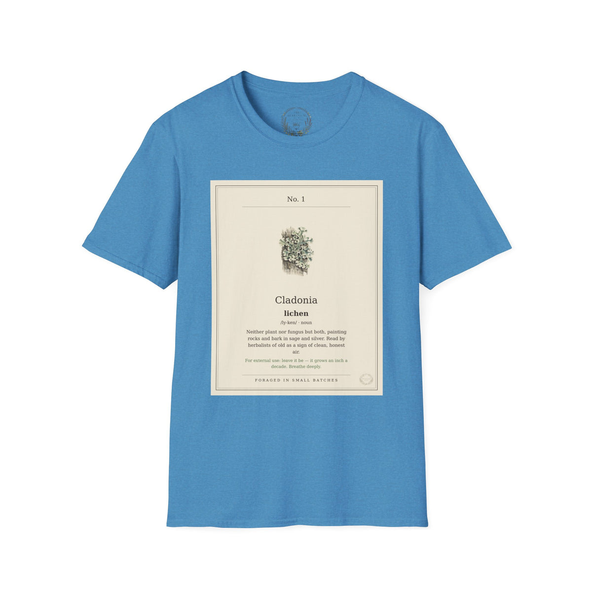 The Herbanium Tee - January Lichen - product photo 8