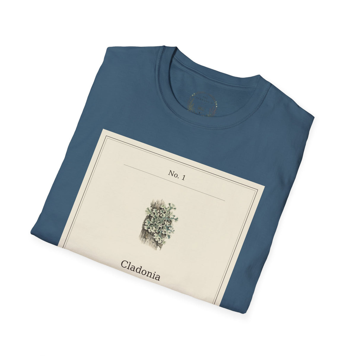 The Herbanium Tee - January Lichen