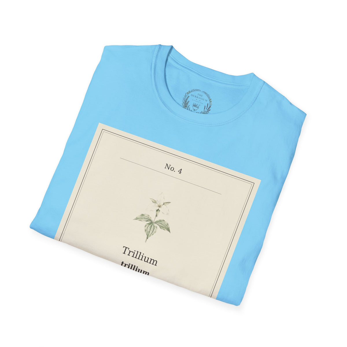 The Herbanium Tee - April Trillium