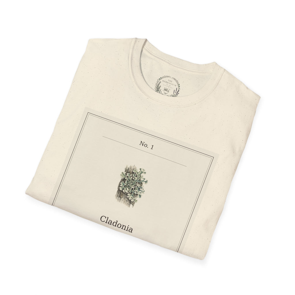 The Herbanium Tee - January Lichen