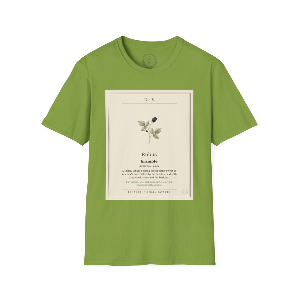 The Herbanium Tee - August Bramble - product photo 9