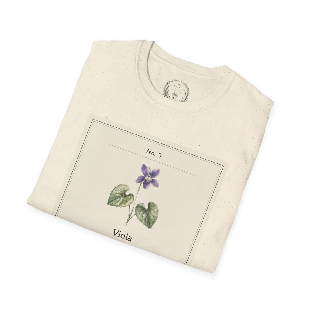 The Herbanium Tee - March Wild Violet