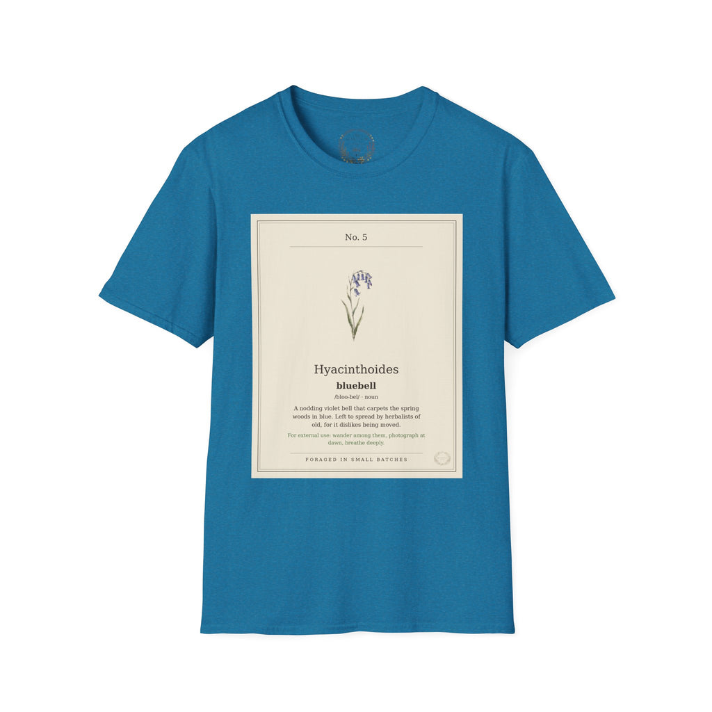 The Herbanium Tee - May Bluebell