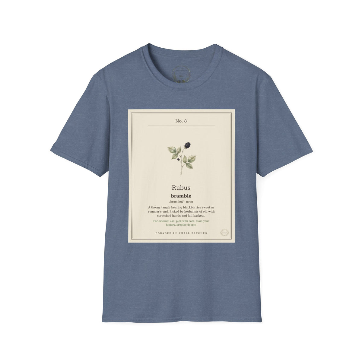 The Herbanium Tee - August Bramble