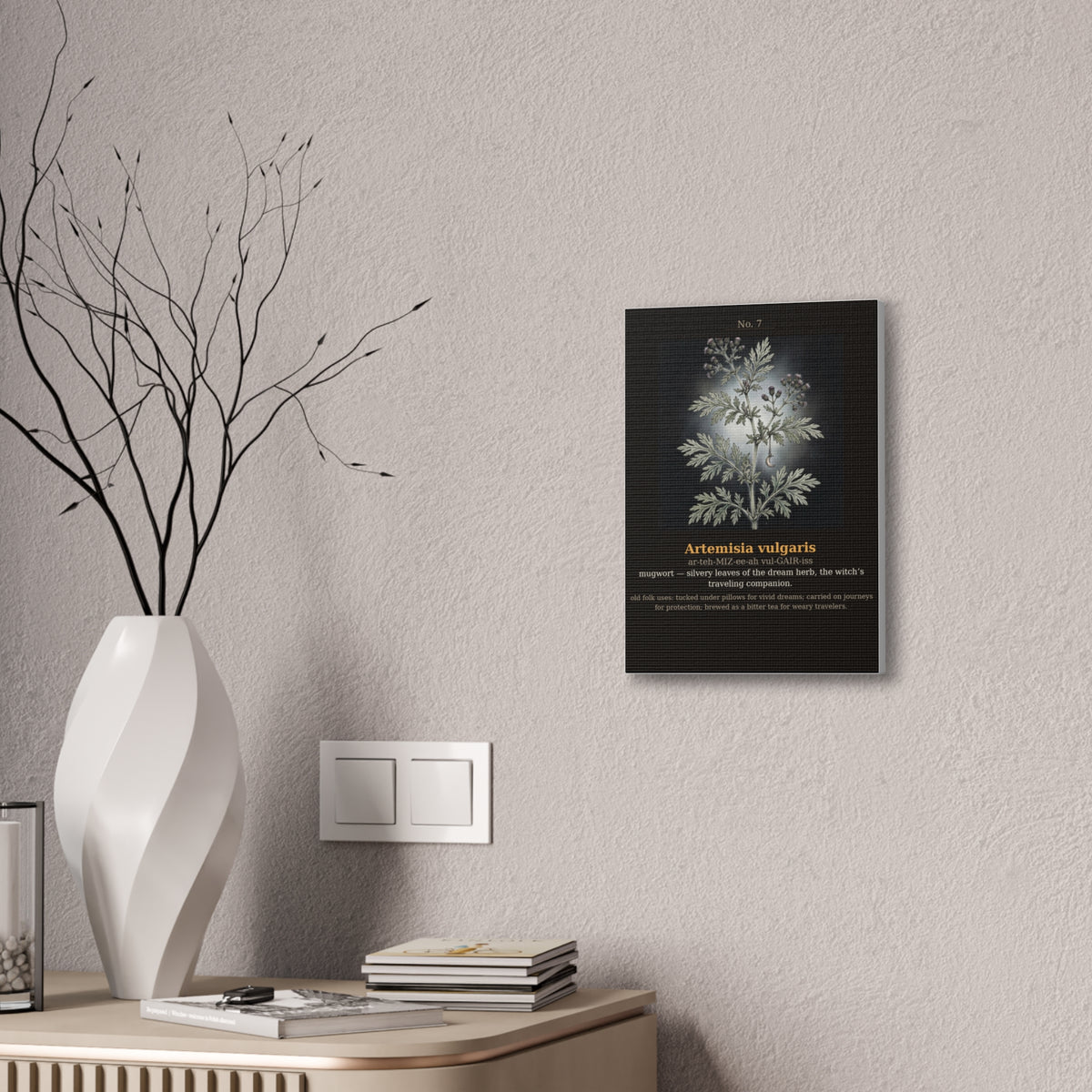 Apothecary of Thorns Canvas - Mugwort No. 7
