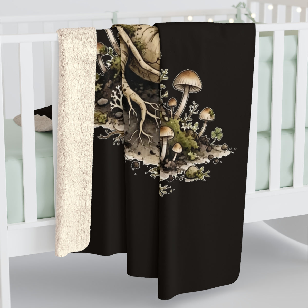 Apothecary of Thorns Sherpa Blanket - Mandrake - product photo 9