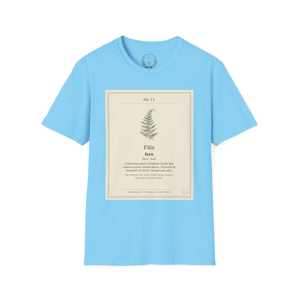 The Herbanium Tee - November Fern