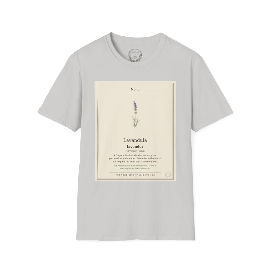 The Herbanium Tee - June Lavender - product photo 3
