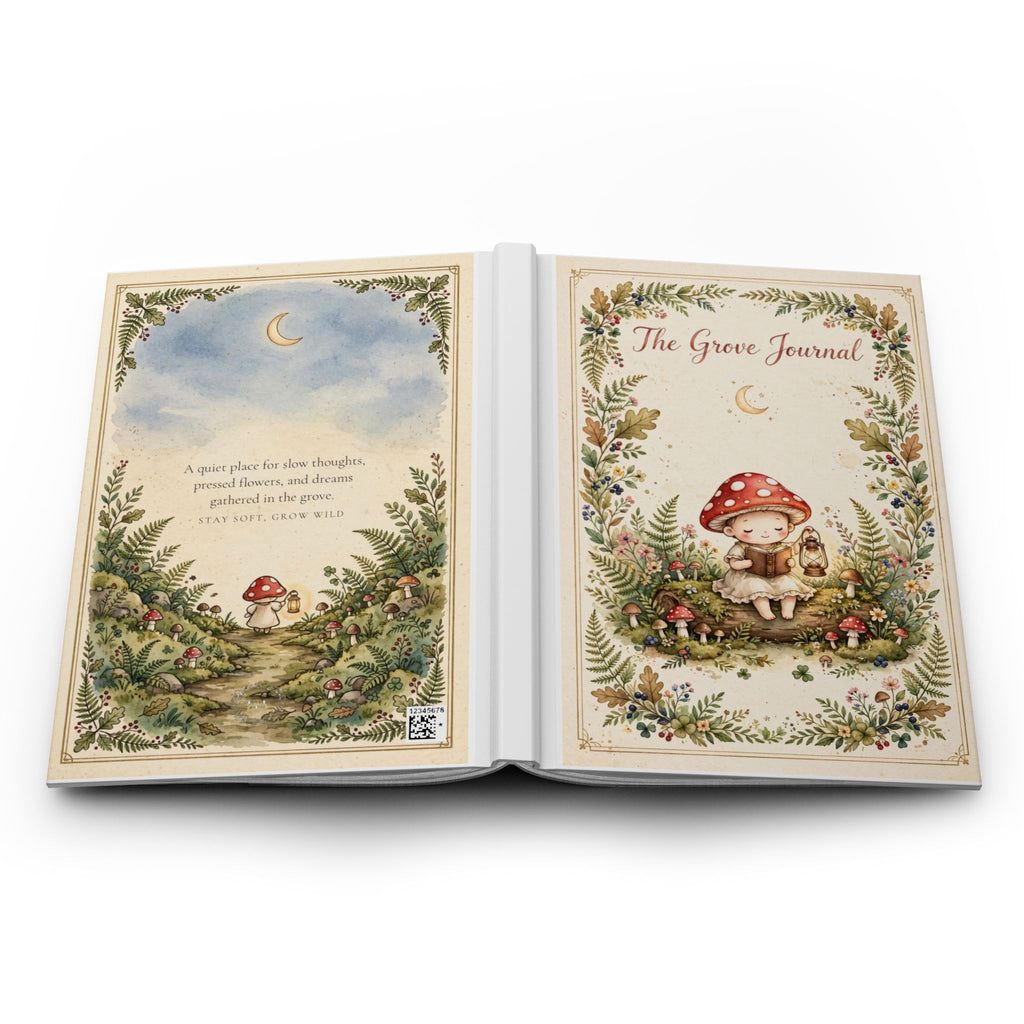 The Grove Journal hardcover journal with grove artwork