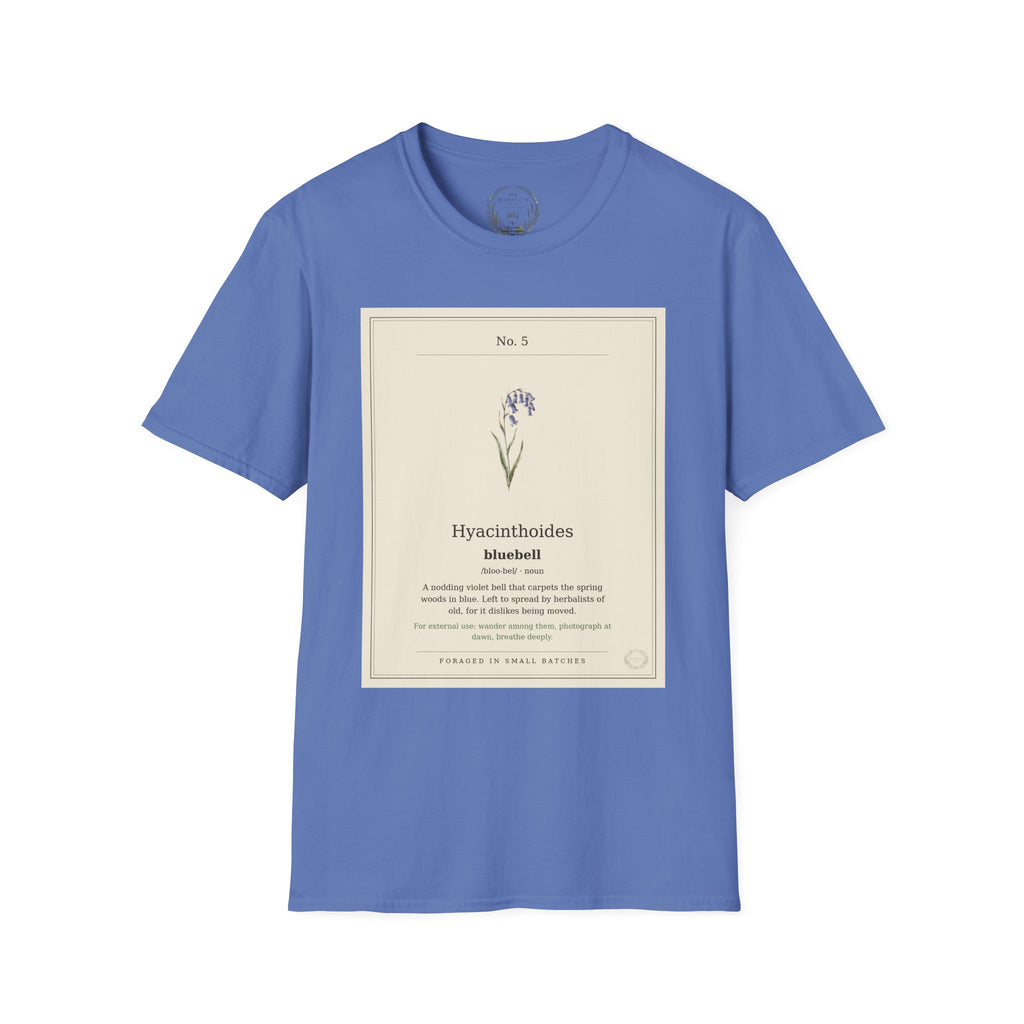 The Herbanium Tee - May Bluebell