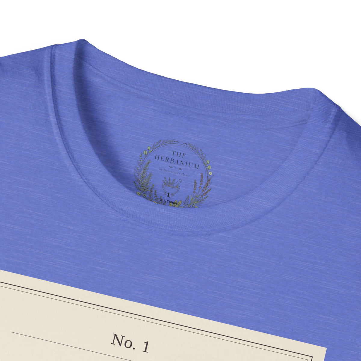 The Herbanium Tee - January Lichen