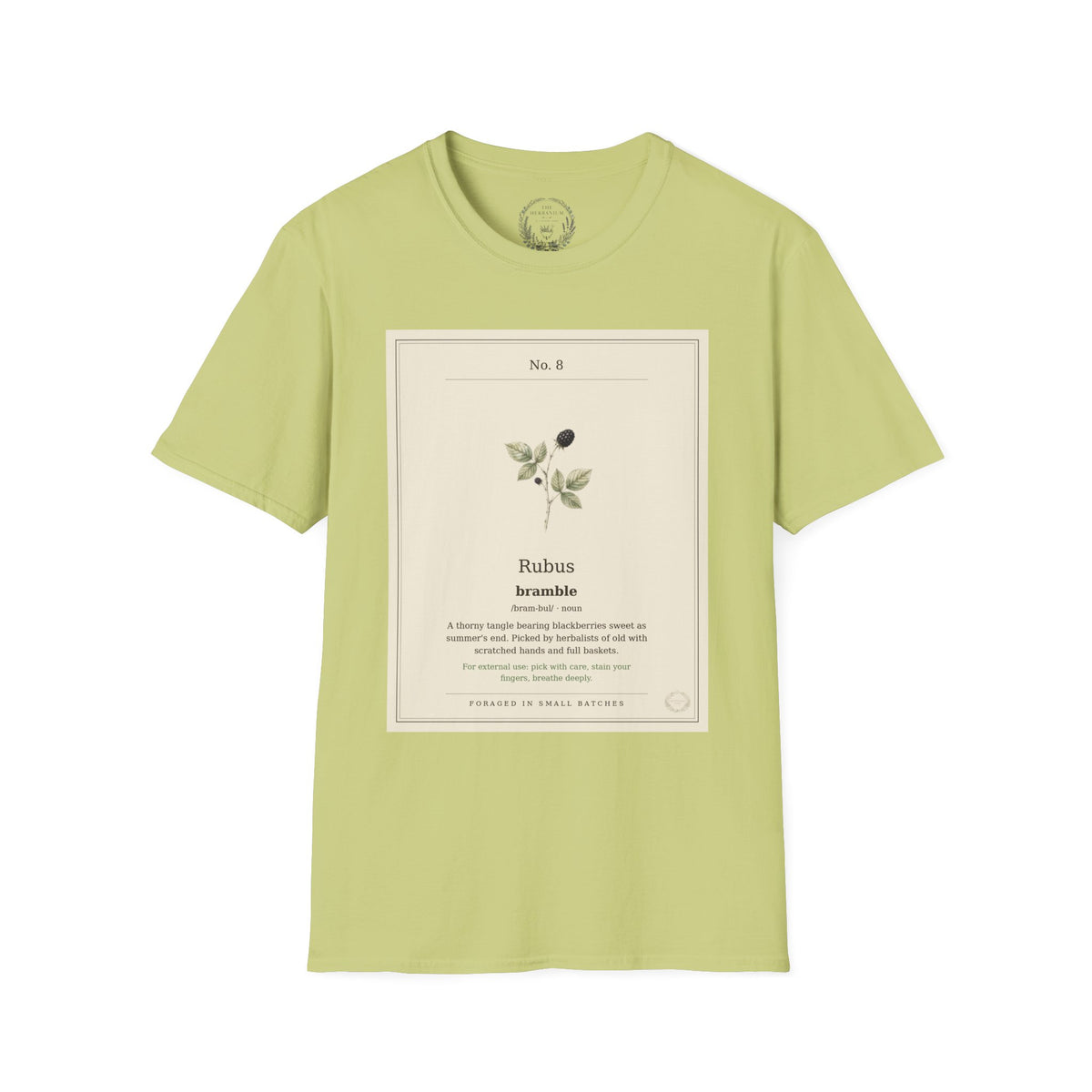 The Herbanium Tee - August Bramble - product photo 4