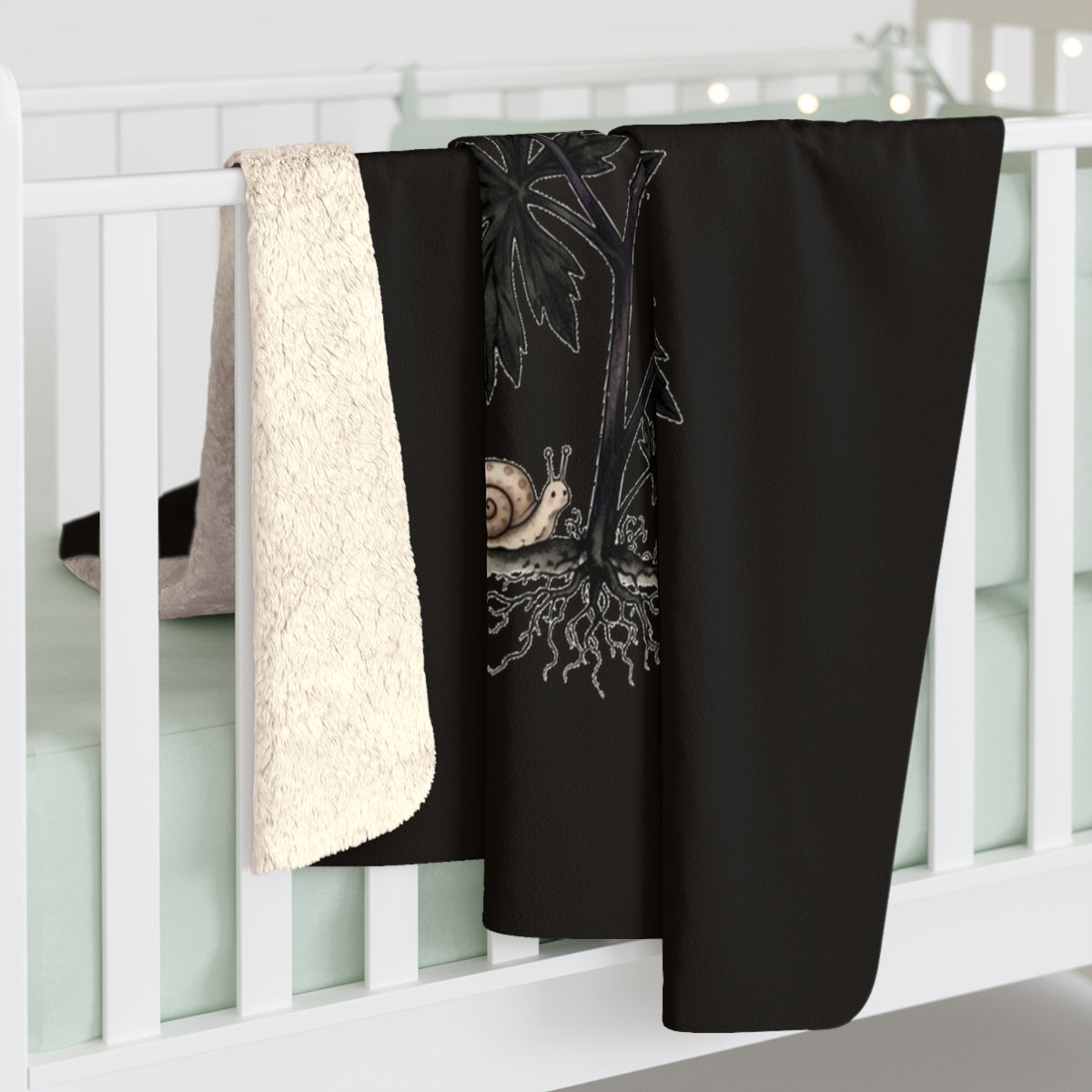 Apothecary of Thorns Sherpa Blanket - Wolfsbane - product photo 6