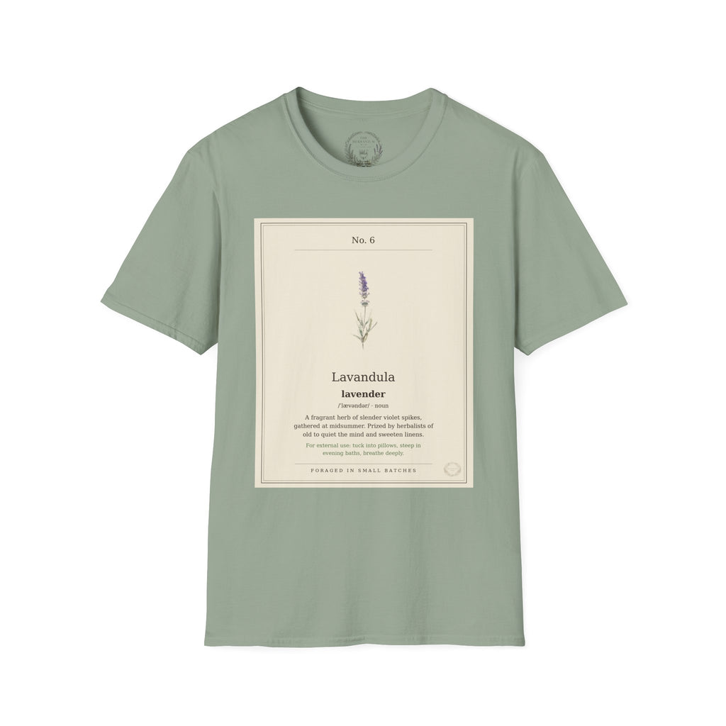The Herbanium Tee - June Lavender - product photo 8
