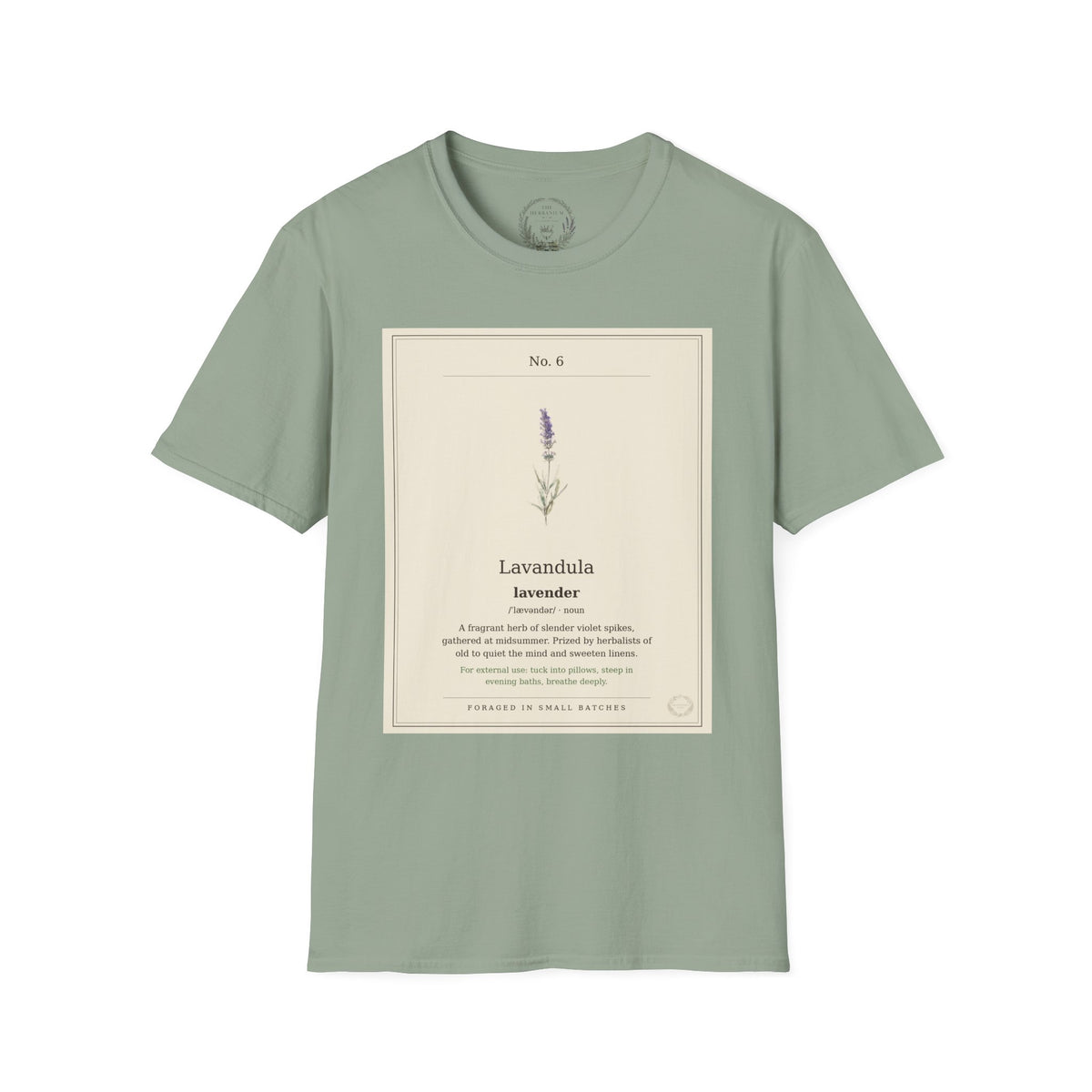 The Herbanium Tee - June Lavender - product photo 8