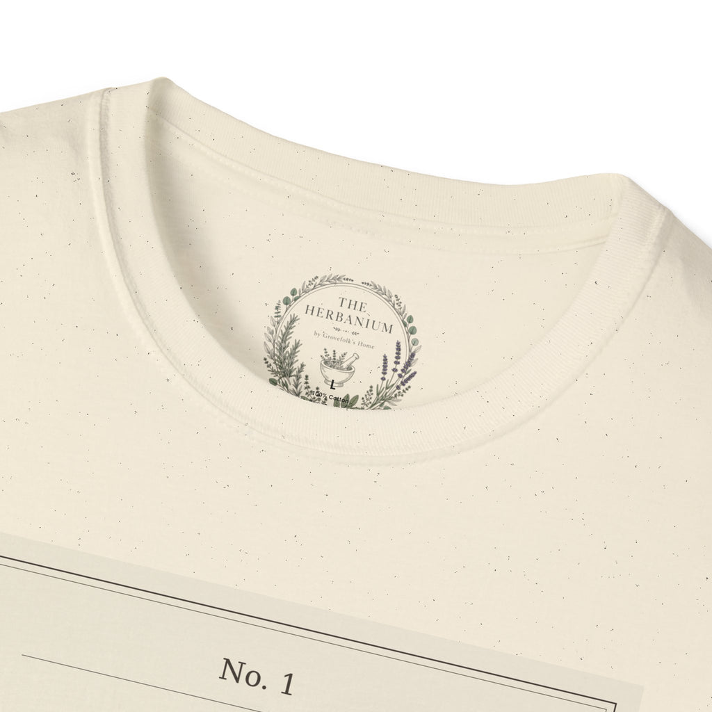 The Herbanium Tee - January Lichen