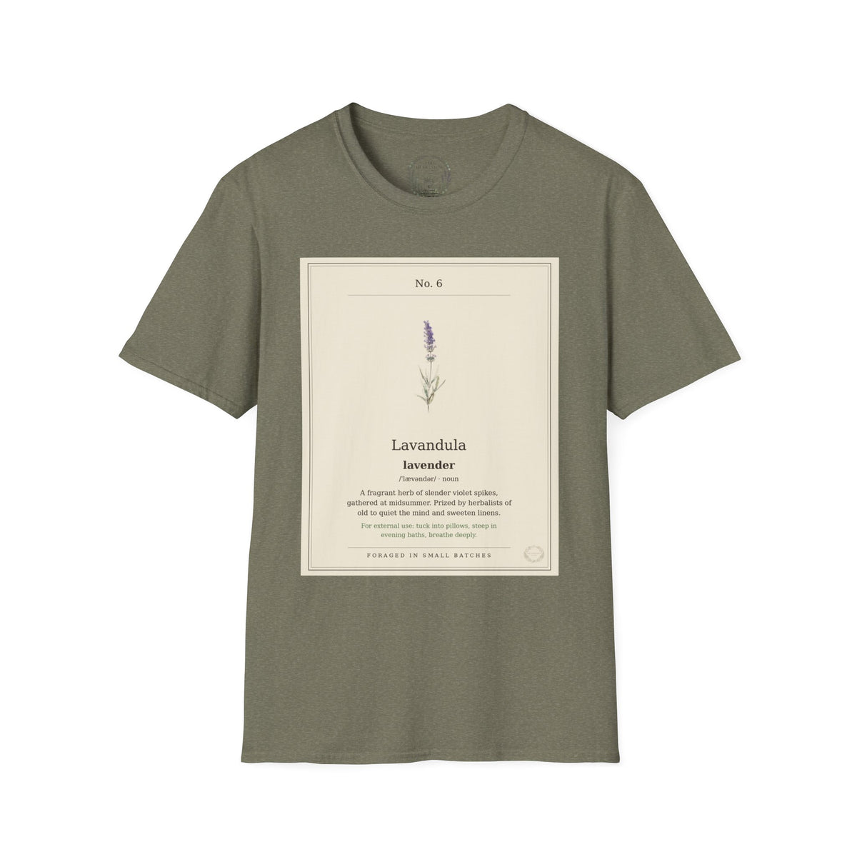 The Herbanium Tee - June Lavender - product photo 6