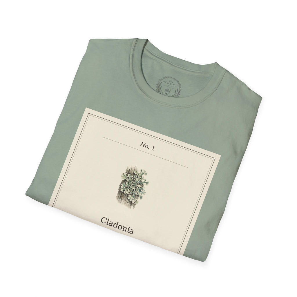 The Herbanium Tee - January Lichen
