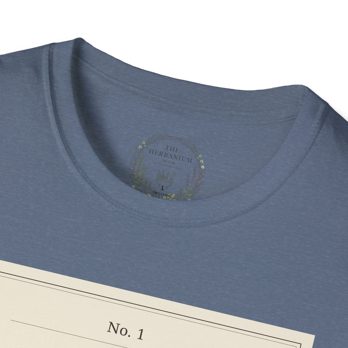 The Herbanium Tee - January Lichen