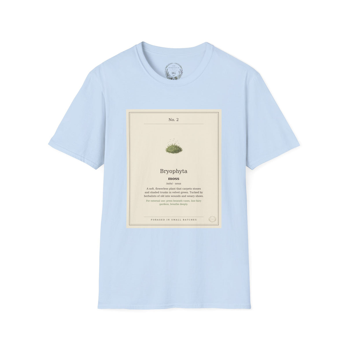 The Herbanium Tee - February Moss