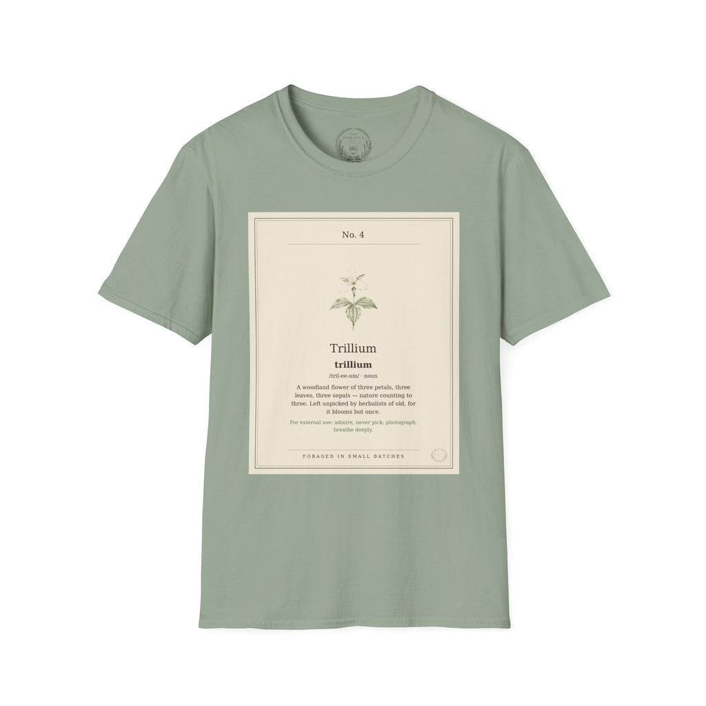 The Herbanium Tee - April Trillium - product photo 8