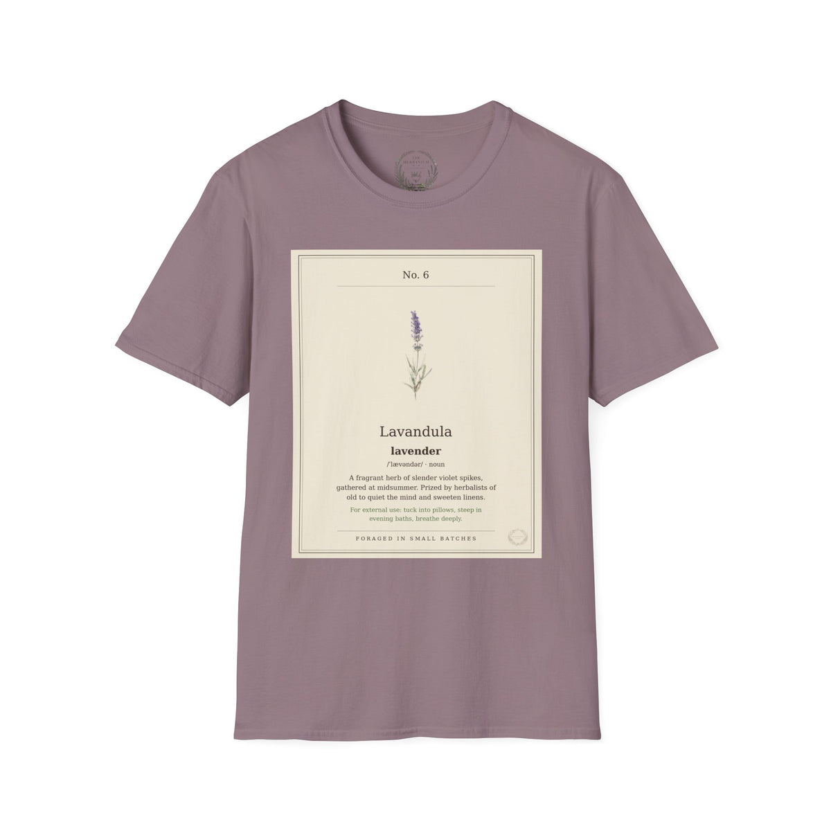 The Herbanium Tee - June Lavender