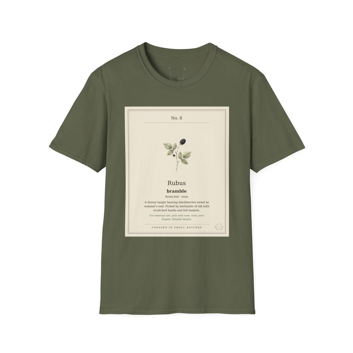 The Herbanium Tee - August Bramble - product photo 6