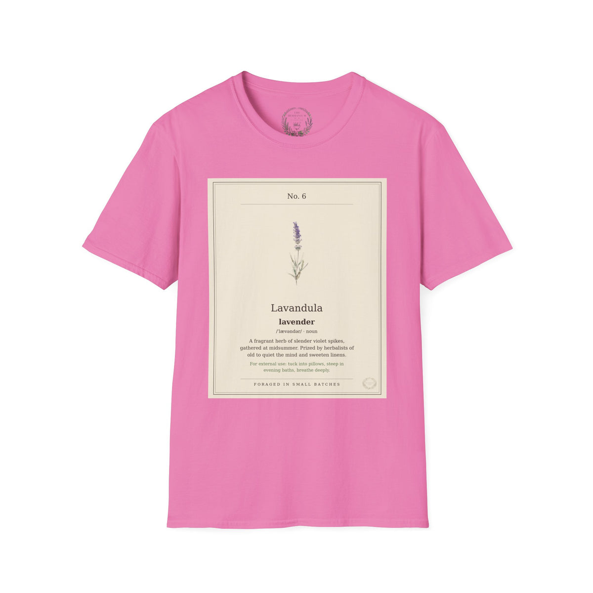 The Herbanium Tee - June Lavender